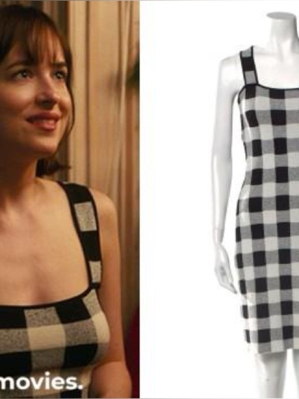 Theory Sharneel Check Gingham Knit Dress Small / Petite - RARE & WORN ON TV - Picture 8 of 8